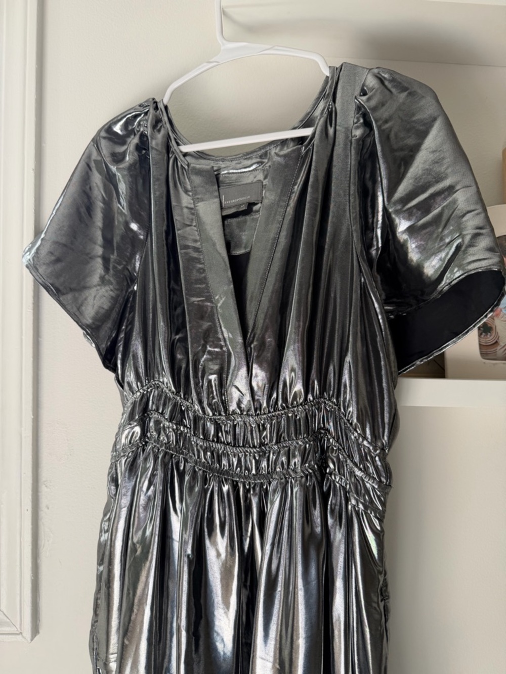 Anthropologie Emerson Metallic Maxi Dress - Picture 5 of 6